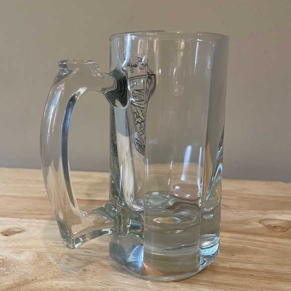 Jimmy Buffett The Order of the Sleepless Knights Heavy Glass Beer Mug 6" - Picture 5 of 8